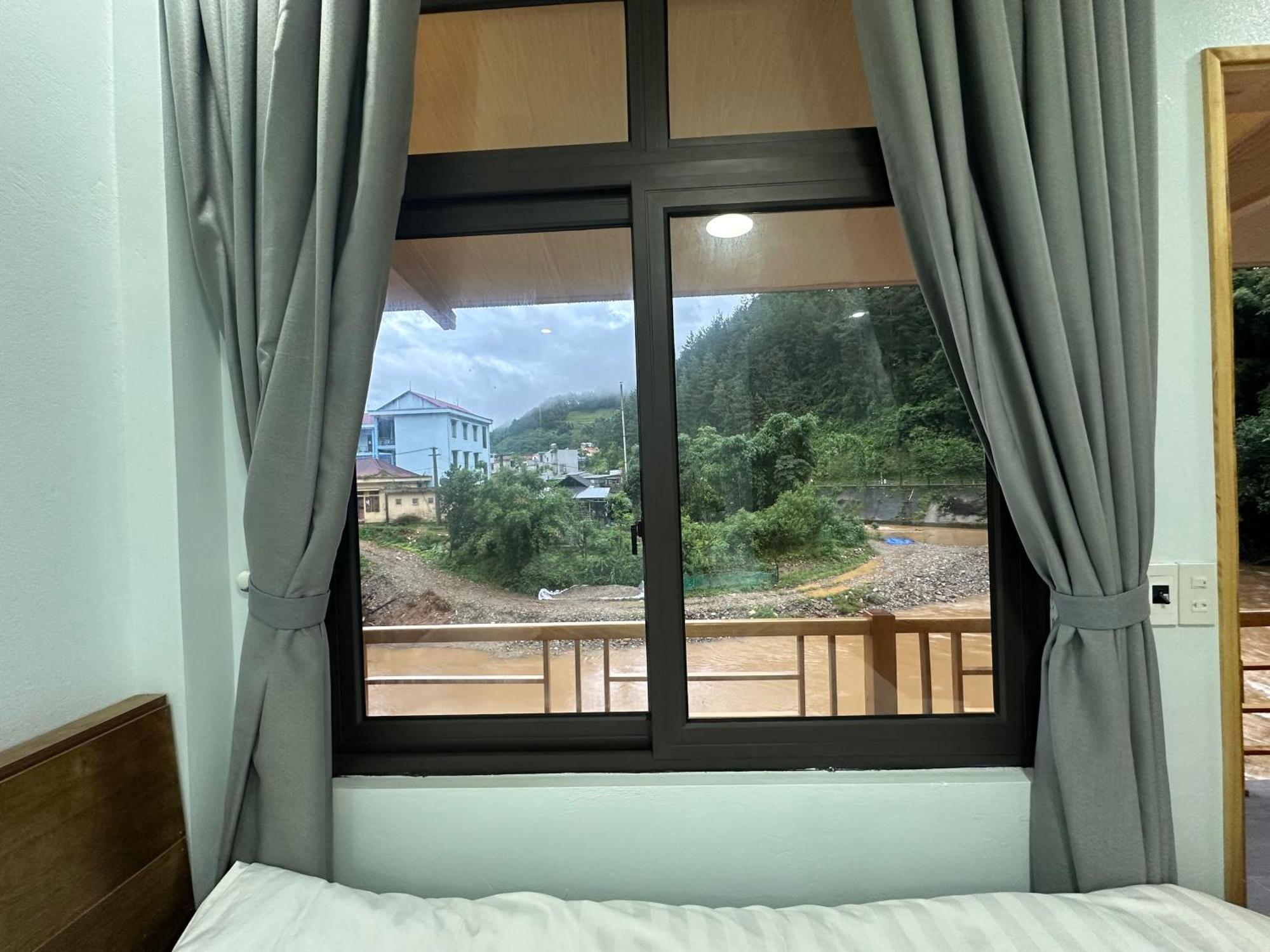 Nha Nghi Kim Dong Bed and Breakfast Mu Cang Chai Exterior foto