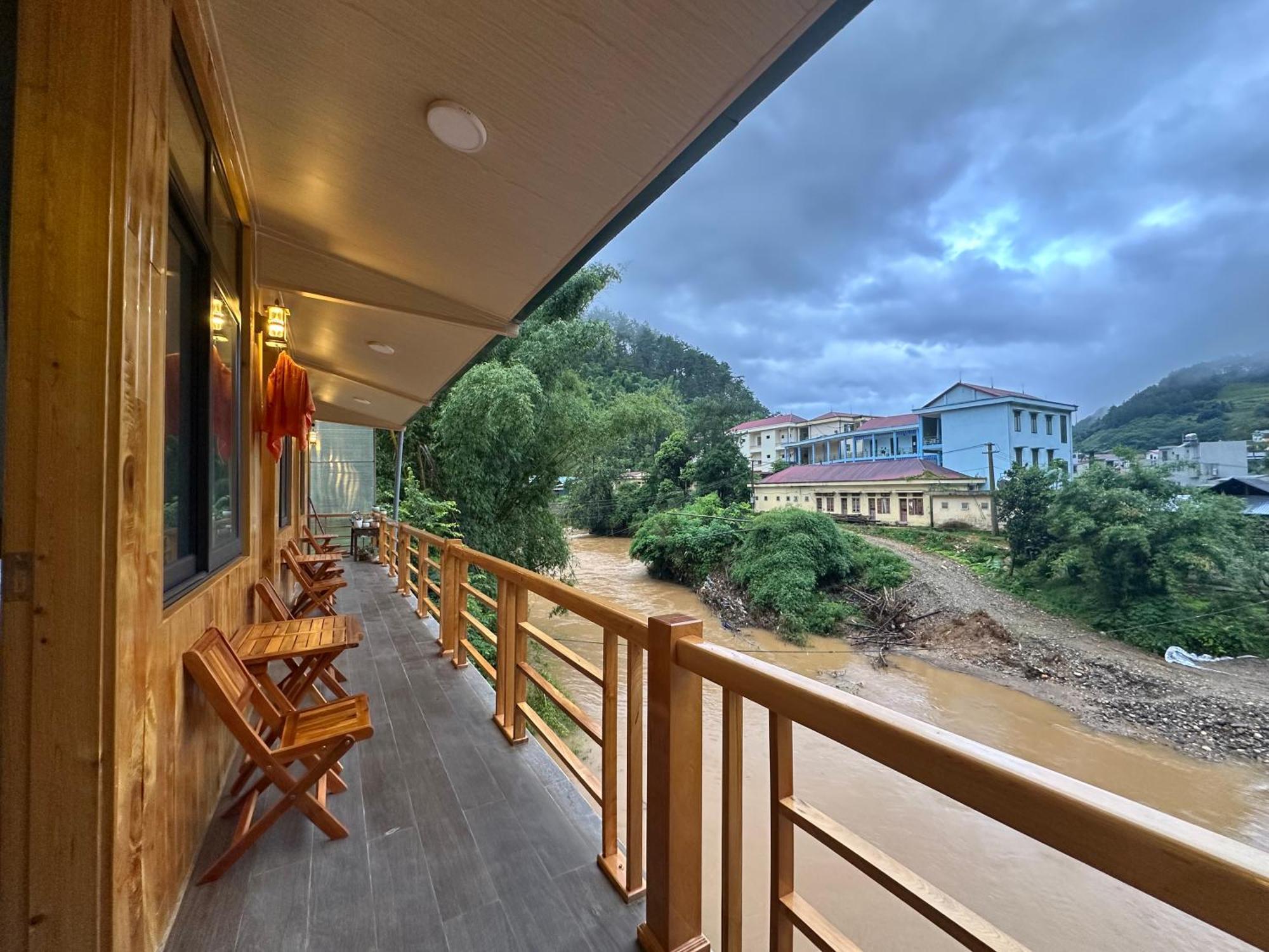 Nha Nghi Kim Dong Bed and Breakfast Mu Cang Chai Exterior foto